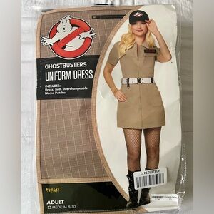 Women’s Ghost Busters Halloween costume size medium (8-10)